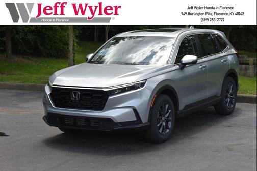 Solar Silver Metallic 2026 Honda CR-V EX-L AWD