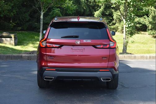 Radiant Red Metallic 2026 Honda CR-V Hybrid Sport Touring AWD