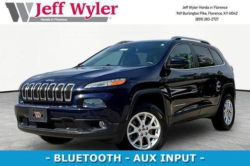 True Blue Pearlcoat 2014 Jeep Cherokee Latitude