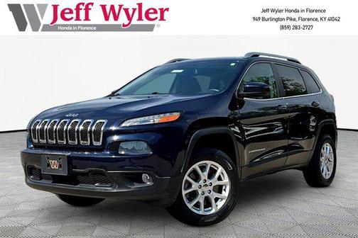 True Blue Pearlcoat 2014 Jeep Cherokee Latitude