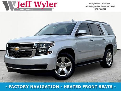 Silver Ice Metallic 2017 Chevrolet Tahoe LT
