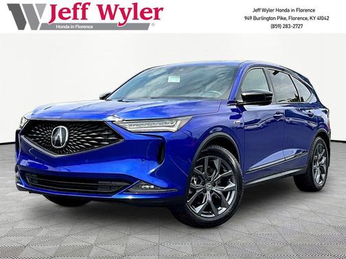 Apex Blue Pearl 2022 Acura MDX A-Spec Package