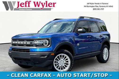 Atlas Blue Metallic 2024 Ford Bronco Sport Big Bend