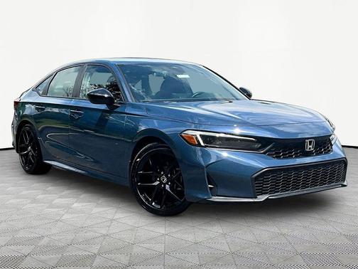 Crystal Black Pearl 2025 Honda Civic Sport