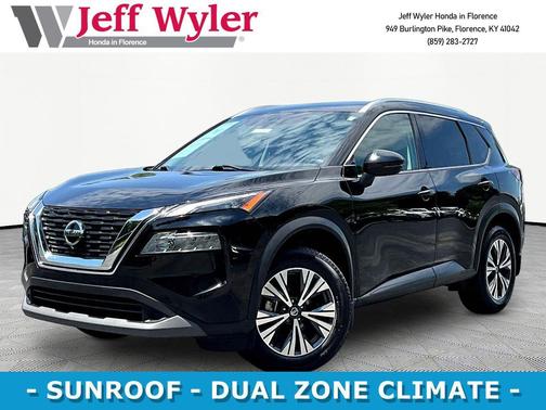 Super Black 2021 Nissan Rogue SV