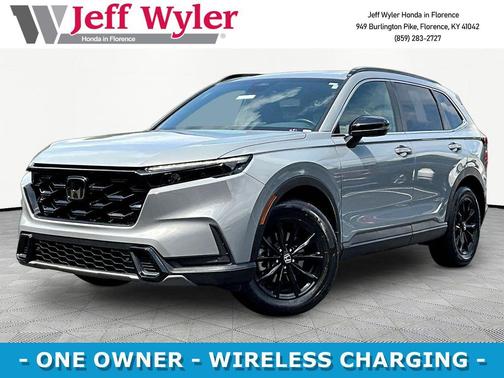 Gray 2025 Honda CR-V Hybrid Sport AWD