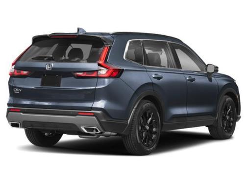 Gray 2025 Honda CR-V Hybrid Sport AWD