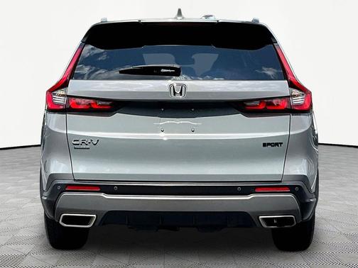 Gray 2025 Honda CR-V Hybrid Sport AWD
