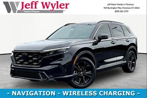 Crystal Black Pearl 2024 Honda CR-V Hybrid Sport Touring AWD