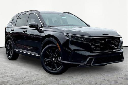 Crystal Black Pearl 2024 Honda CR-V Hybrid Sport Touring AWD