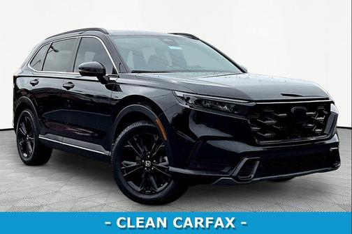 Crystal Black Pearl 2024 Honda CR-V Hybrid Sport Touring AWD