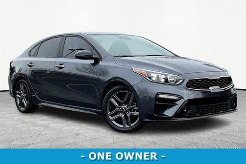 Gravity Gray 2021 Kia Forte GT-Line
