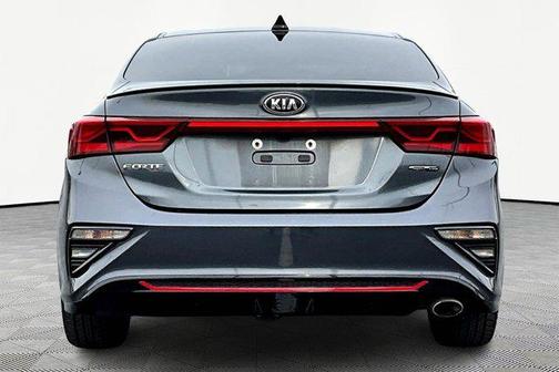 Gravity Gray 2021 Kia Forte GT-Line