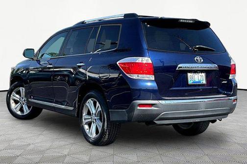 Blue 2011 Toyota Highlander Limited