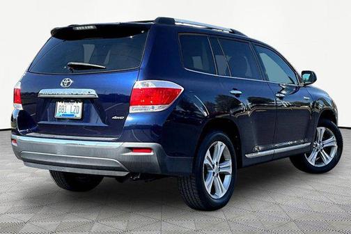 Blue 2011 Toyota Highlander Limited
