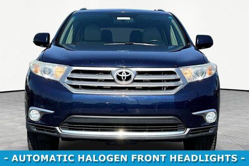Blue 2011 Toyota Highlander Limited