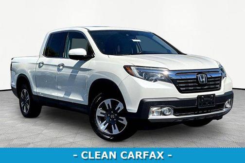 White Diamond Pearl 2019 Honda Ridgeline RTL-E