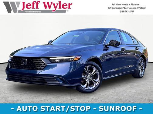 Canyon River Blue Metallic 2023 Honda Accord EX