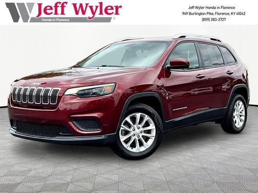 Velvet Red Pearlcoat 2020 Jeep Cherokee Latitude