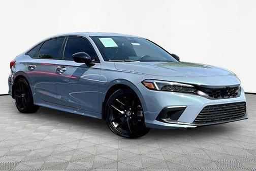 Sonic Gray Pearl 2024 Honda Civic Si Base