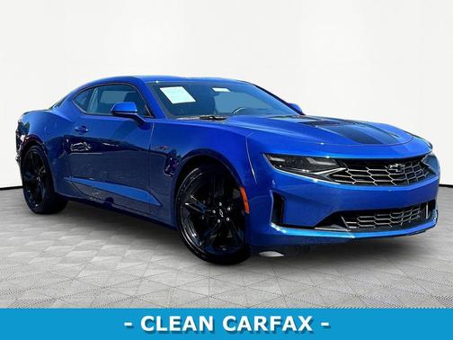 Riverside Blue Metallic 2022 Chevrolet Camaro RWD Coupe LT1