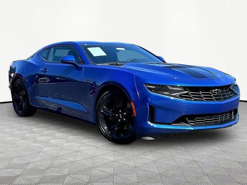 Riverside Blue Metallic 2022 Chevrolet Camaro RWD Coupe LT1