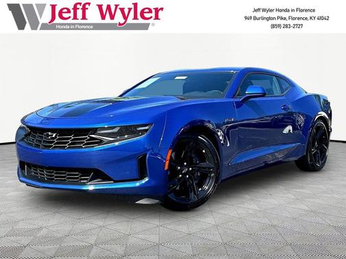 Riverside Blue Metallic 2022 Chevrolet Camaro RWD Coupe LT1