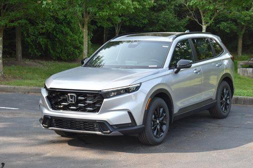 Solar Silver Metallic 2026 Honda CR-V Hybrid Sport-L AWD
