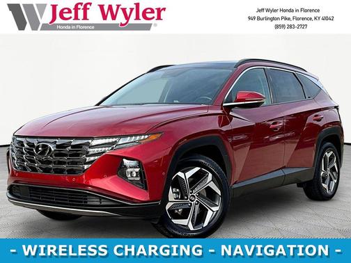 Ultimate Red 2024 Hyundai TUCSON Limited