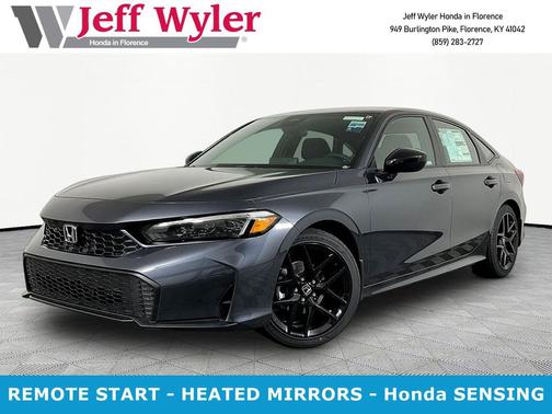 Meteorite Gray Metallic 2026 Honda Civic Sport
