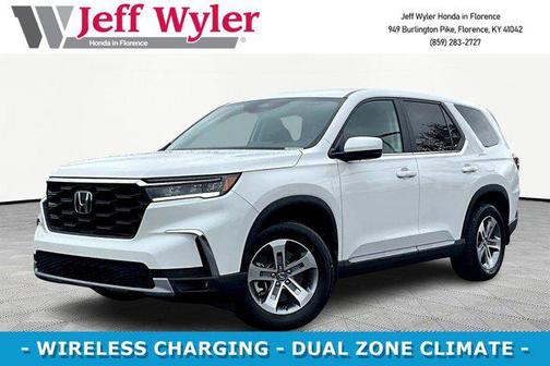 Platinum White Pearl 2025 Honda Pilot EX-L
