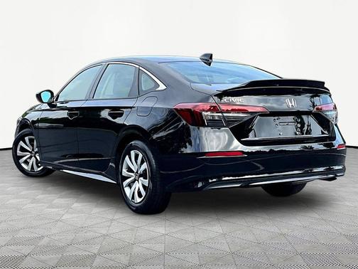 Crystal Black Pearl 2025 Honda Civic LX