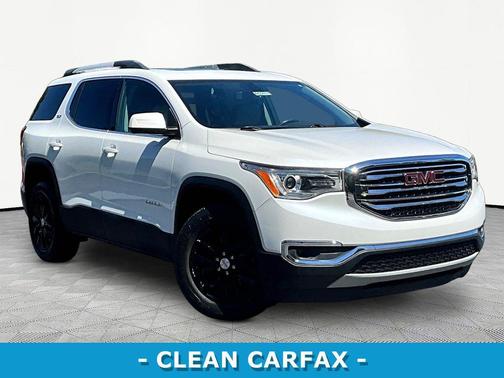 White Frost Tricoat 2019 GMC Acadia SLT-1