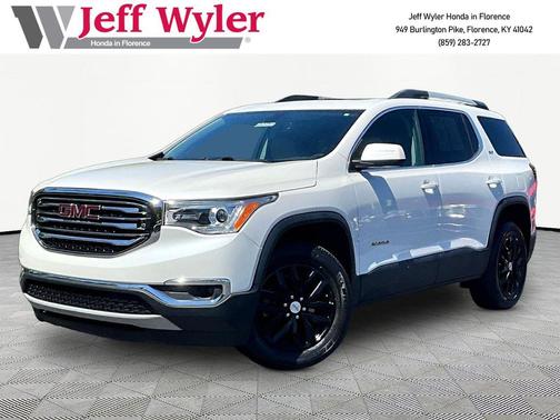 White Frost Tricoat 2019 GMC Acadia SLT-1