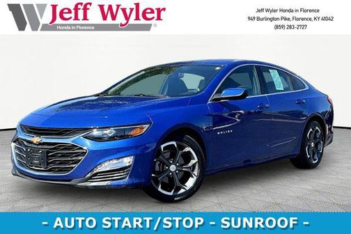 Riverside Blue Metallic 2023 Chevrolet Malibu FWD 1LT