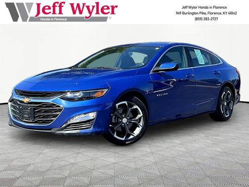 Riverside Blue Metallic 2023 Chevrolet Malibu FWD 1LT