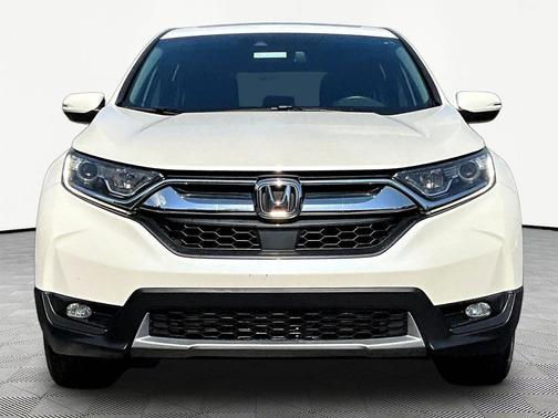 White Diamond Pearl 2018 Honda CR-V EX-L