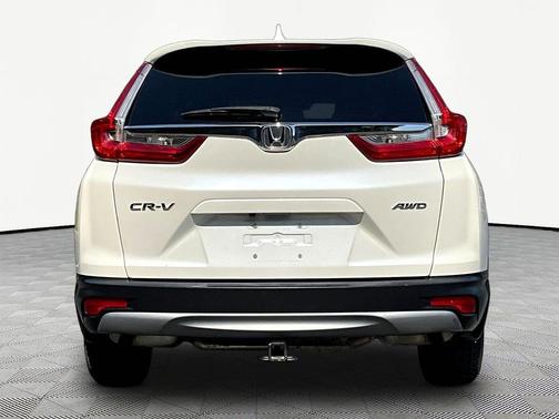 White Diamond Pearl 2018 Honda CR-V EX-L