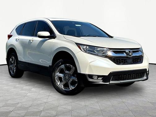 White Diamond Pearl 2018 Honda CR-V EX-L