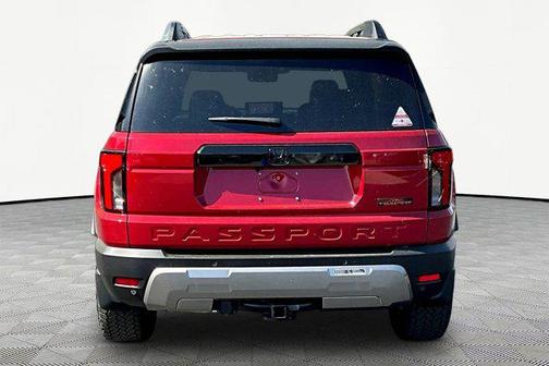 Radiant Red Metallic II 2026 Honda Passport AWD TrailSport Elite Blackout