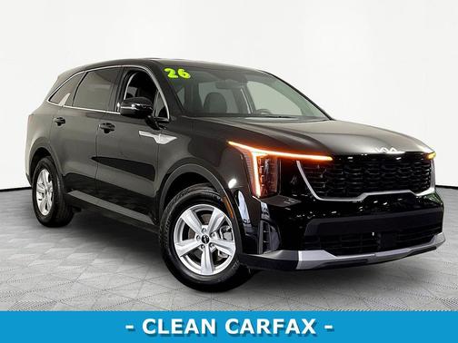 Ebony Black 2026 Kia Sorento LX