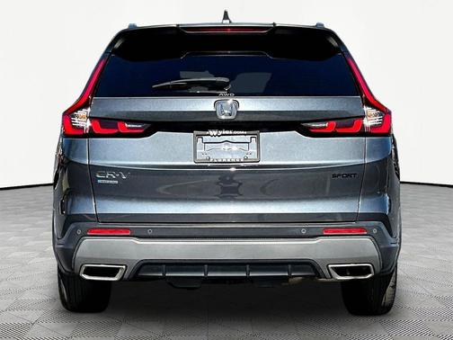 Gray 2024 Honda CR-V Hybrid Sport AWD