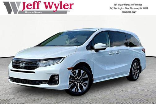 Platinum White Pearl 2025 Honda Odyssey Elite