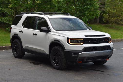 Platinum White Pearl 2026 Honda Passport AWD TrailSport Blackout