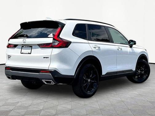 Platinum White Pearl 2026 Honda CR-V Hybrid Sport AWD