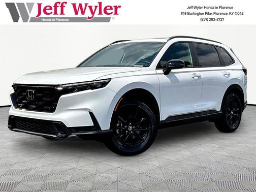 Platinum White Pearl 2026 Honda CR-V Hybrid Sport AWD