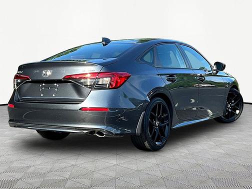Meteorite Gray Metallic 2023 Honda Civic Sport