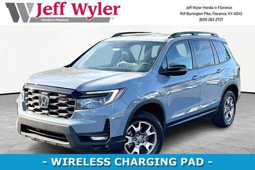 Sonic Gray Pearl 2023 Honda Passport AWD TrailSport
