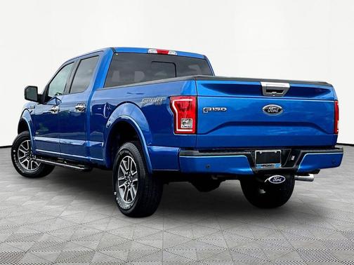 Blue 2015 Ford F-150 XLT