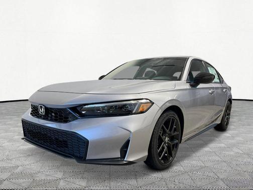 Solar Silver Metallic 2026 Honda Civic Sport